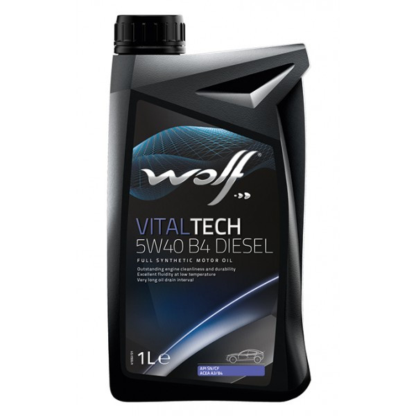 Wolf VitalTech 5W-40 B4 Diesel