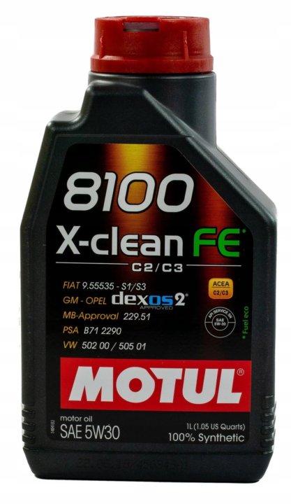 Motul 8100 X-Clean FE 5W-30