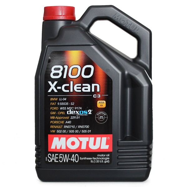 Motul 8100 X-Clean C3 5W-40