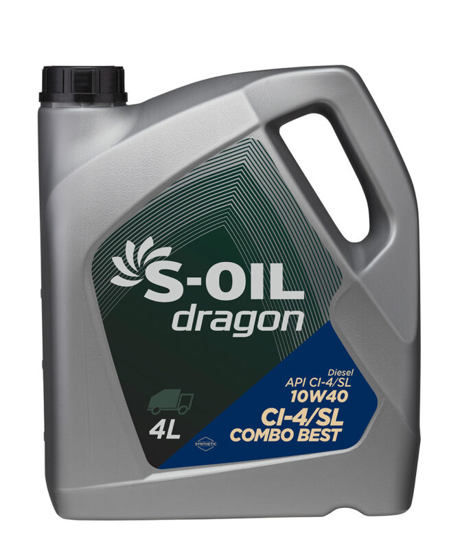 S-Oil Dragon Combo Best 10W-40 CI-4/SL